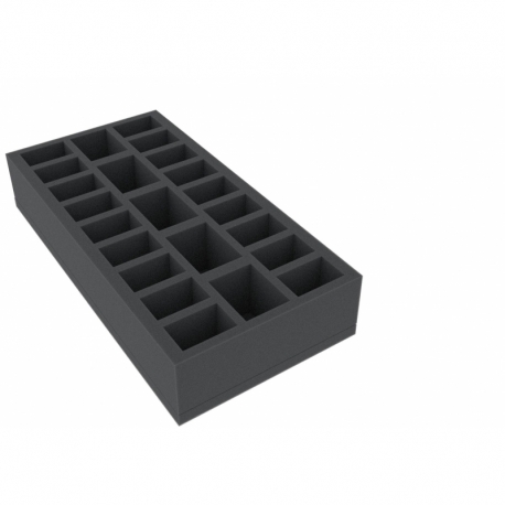 AUFF055B0 Bandeja de espuma de 295 mm x 147,5 mm x 55 mm para cajas de juegos de mesa