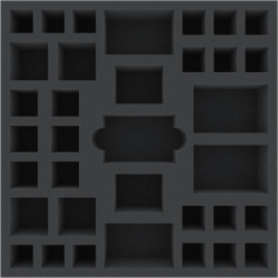 AGGP055BO 295 mm x 295 mm x 55 mm foam tray for board game boxes