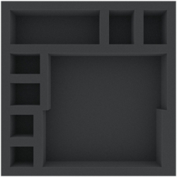 AGGW050BO 295 mm x 295 mm x 50 mm foam tray for board game boxes