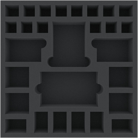 AGJJ050BO 50 mm foam tray with 28 compartments for Arcadia Quset: Pets