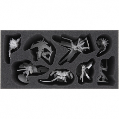 BEMEEZ070BO Foam Tray Starship Samurai Miniatures