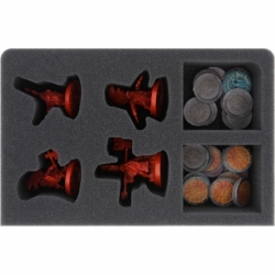 CQMELA050BO Feldherr GWA-Size foam tray for Shadespire - The Chosen Axes