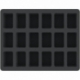 CRMEMG050BO GWB-Size foam tray with 18 compartments