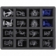 CRMEMF050BO Feldherr GWB-Size foam tray with 16 compartments