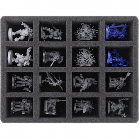 CRMEMF050BO Feldherr GWB-Size foam tray with 16 compartments