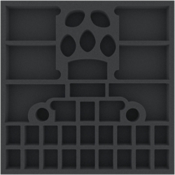 CNMEIB035BO foam tray for Monster Slaughter board game box - miniatures and game material