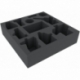 BXMEBE075BO 75 mm foam tray with 11 compartments for Rising Sun - big Monsters