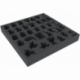 BHKW055BO 55 mm foam tray with 25 compartments for Massive Darkness - Dashboards