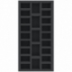 AUFF035B0 295 mm x 147,5 mm x 35 mm foam tray for board game boxes