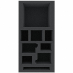 AUGM080BO 295 mm x 147,5 mm x 80 mm foam tray for board game boxes