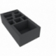 AUGM080BO 295 mm x 147,5 mm x 80 mm foam tray for board game boxes