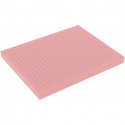 FS025RESD full-size Raster Foam Tray 25 mm - electrostatic dissipative