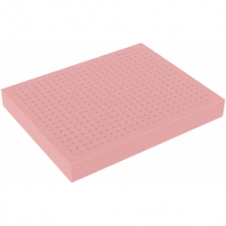 FS040RESD full-size Raster Foam Tray 40 mm - electrostatic dissipative