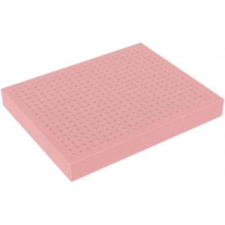 FS040RESD full-size Raster Foam Tray 40 mm - electrostatic dissipative
