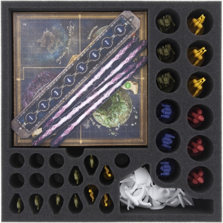 AFMEDP050BO 50 mm foam tray for Warhammer 40000: Forbidden Stars - 30 compartments