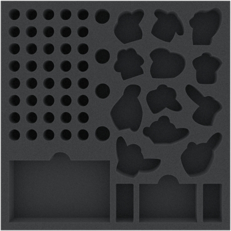 AGMEEH035BO foam tray for Way of the Panda - 60 compartments