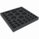 AGMEEJ030BO foam tray for Way of the Panda - 40 compartments