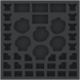 AGMEEJ030BO foam tray for Way of the Panda - 40 compartments