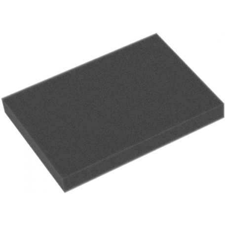 EOBA010 90 mm x 65 mm x 10 mm foam base / foam topper