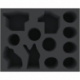 FSMECV090BO 90 mm foam tray with 12 compartments for Rising Sun - big Monsters