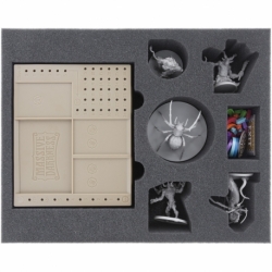 FSLE055BO 55 mm full-size foam tray for Massive Darkness Dashboards