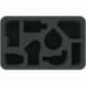 HSLA075BO 75 mm half-size foam tray with 8 compartments for Massive Darkness - Monster