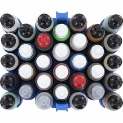 Feldherr Paint Rack for color bottles - 32 compartments