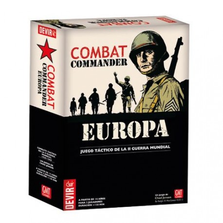 Combat Commander: Europa es un juego de tablero que cubre combates de infantería en la Europa de la Segunda Guerra Mundial.