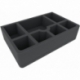 CQMEID050BO Feldherr GWA-Size foam tray with 7 compartments
