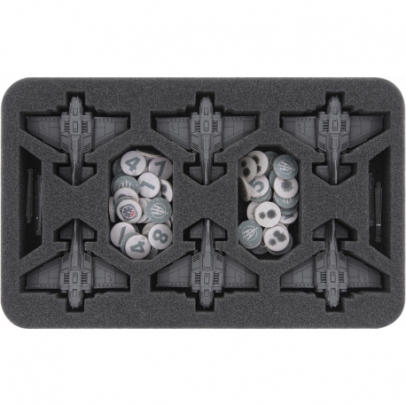 HSMERJ030BO Feldherr foam tray for Aeronautica Imperialis: Imperial Navy - Thunderbolt Fighters