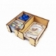 Organizador del juego de mesa para el Great Western Trail y la expansión de Rails al Norte
