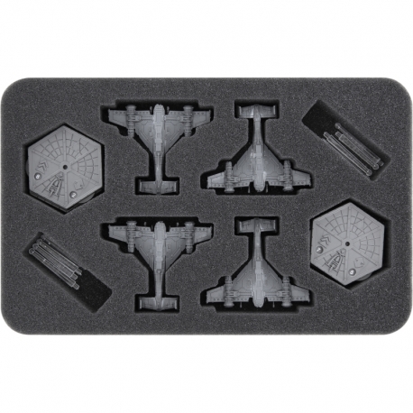HSMEYP030BO Feldherr foam tray for Aeronautica Imperialis: Imperial Navy - Avenger Strike Fighters