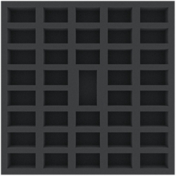 AWFN035BO 35 mm foam tray for Ghostbusters board game box with 39 compartments