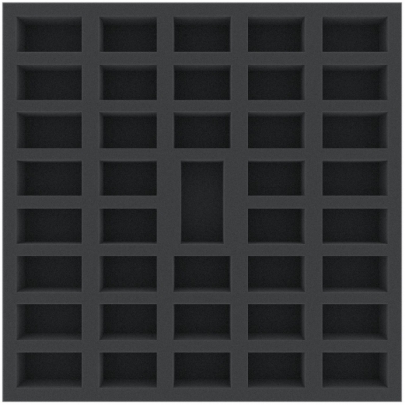 AWFN035BO 35 mm foam tray for Ghostbusters board game box with 39 compartments