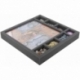 AGJE040BO 40 mm foam tray with 8 compartments for Arcadia Quset - Tiles