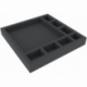AGJE040BO Bandeja de espuma de 40 mm con 8 compartimentos para Arcadia Quset - Tejas