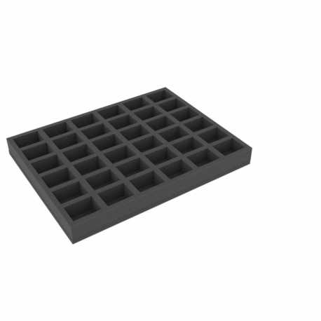 BLLU040BO Form tray for KDM 1.5 boardgame - 36 small sized Kingdom Death Monster 1.5 miniatures