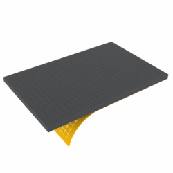 DS020RS 20 mm Figure Foam Tray double-size Raster self-adhesive
