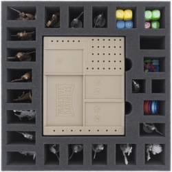 BHKW055BO 55 mm foam tray with 25 compartments for Massive Darkness - Dashboards