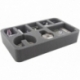 HSEG050BO foam tray for Star Wars X-WING Punishing One, 5 ships and accessories