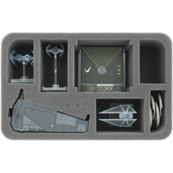 HSHX060BO foam tray for Star Wars X-WING 1 x Upsilon Class, ships and accessories