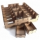 CABI Universal sorter for trading card games in standard cardboard boxes 285 mm x 285 mm
