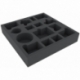 BHKY055BO 55 mm foam tray with 14 compartments for Massive Darkness - Monsters