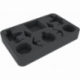 HSMEMV040BO foam tray for Star Wars X-Wing: ARC-170 + Delta-7 Aethersprite + V-19 Torrent