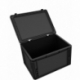DDEB215ESD Eurocontainer Case / Euro Box with hinge lid ESD ED 43/22 HG