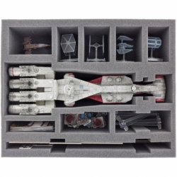 Bandeja de espuma FSBF090BO para Star Wars X-WING Tantive IV (CR90)