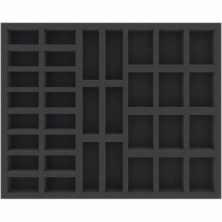 FSBR035BO 35 mm foam tray with 34 compartments