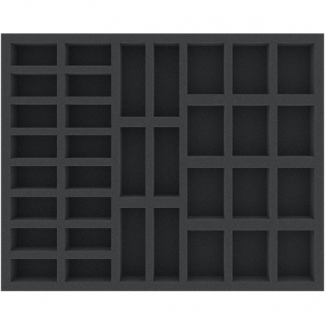FSBR035BO 35 mm foam tray with 34 compartments