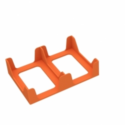 Feldherr porta tarjetas de inserción para Mini American Board Game Size - 2 compartimentos