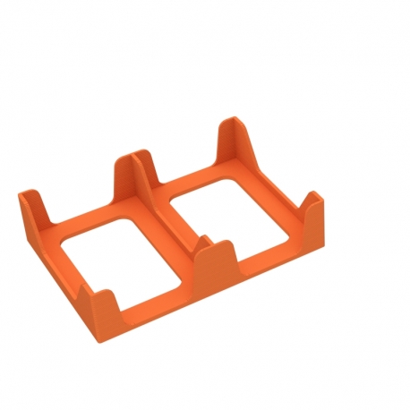 Feldherr porta tarjetas de inserción para Mini American Board Game Size - 2 compartimentos